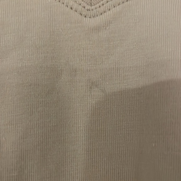 Athleta Tan Crop Relaxed T-Shirt - Picture 3 of 4